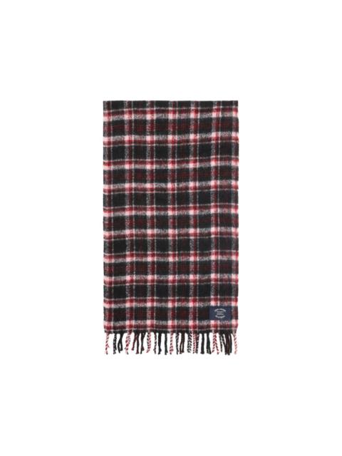 Zadig & Voltaire Joan tartan fringed scarf