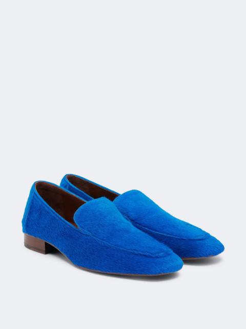 Dries Van Noten Calf hair loafers