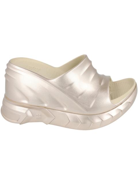 Givenchy Givenchy Marshmallow Wedge Slides Golden (Women's)