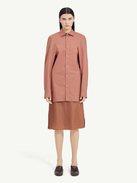 MM6 Maison Margiela Flattened Cotton Poplin Shirt