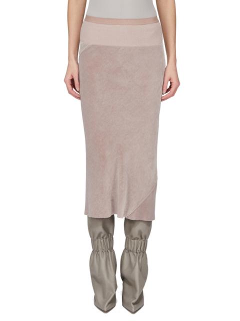 Rick Owens KNEE BIAS SKIRT
