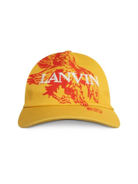 Lanvin x Future Eagle-print cotton cap