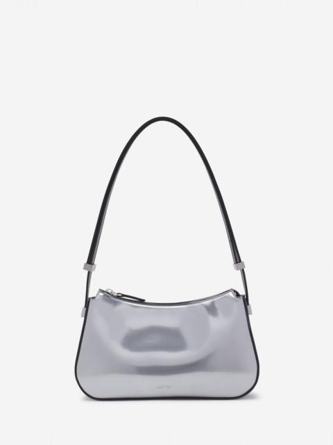 Lanvin CONCERTO BAGUETTE BAG IN METALLIC LEATHER