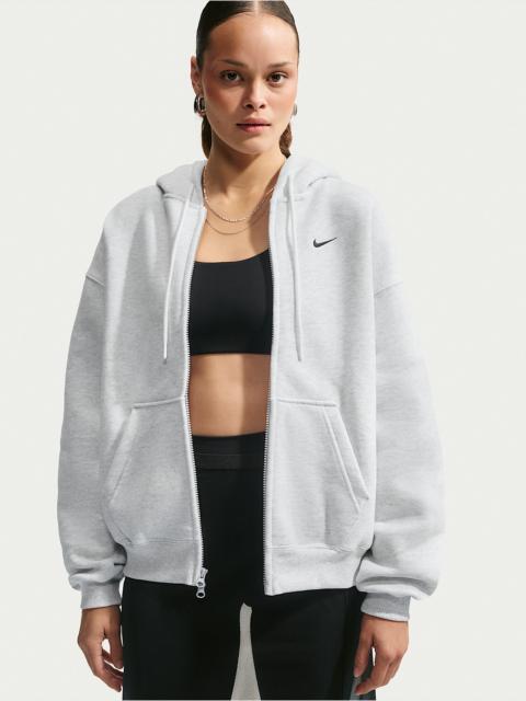Nike Nike Studio Fleece Medium Weight Women's Oversized Full-Zip Hoodie