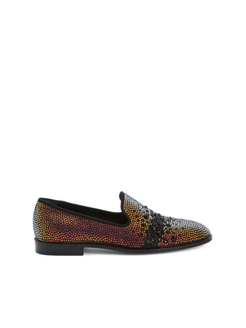 Giuseppe Zanotti Marthinique crystal-embellished loafers