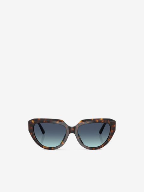 Tiffany & Co. T-motif rectangle-frame sunglasses
