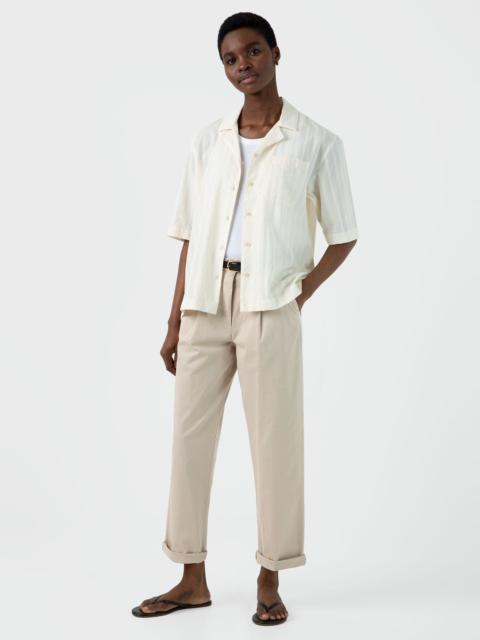 Sunspel Camp Collar Shirt