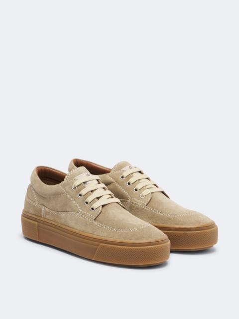 HOGAN Crosswind suede platform sneakers