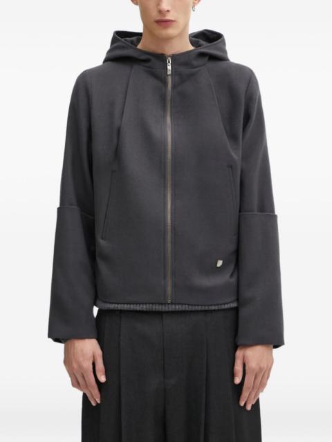 ADER error hooded zip jacket