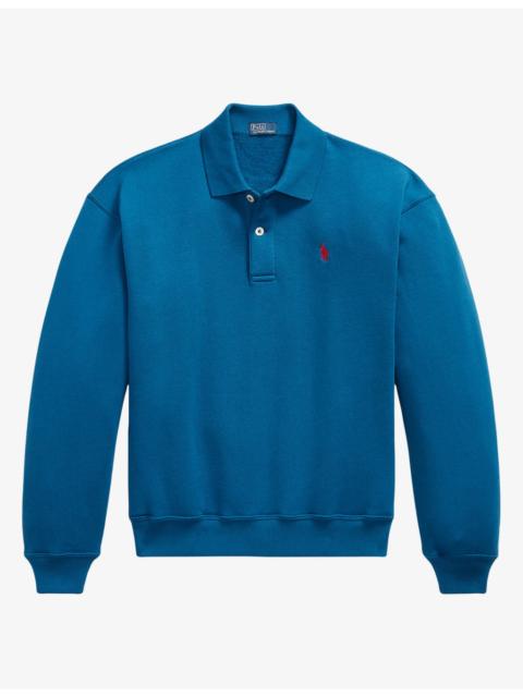 Polo Ralph Lauren Logo-Embroidered Cotton Polo Sweatshirt