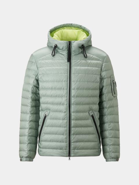 BOGNER Loke lightweight down jacket in Lime green