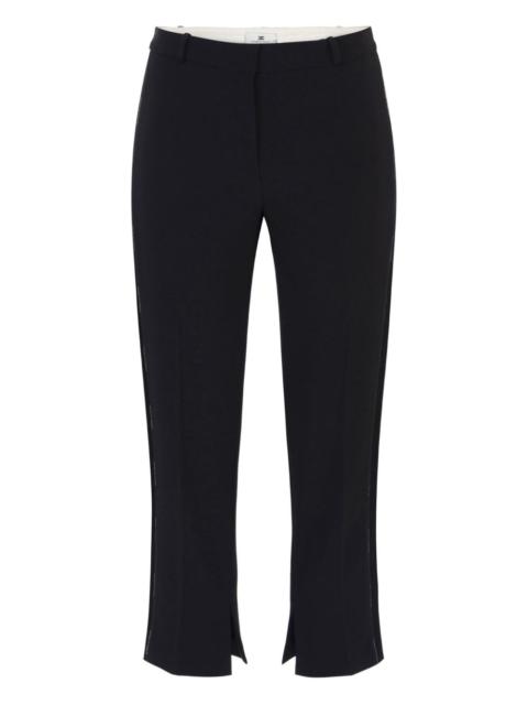 ELISABETTA FRANCHI crepe trousers