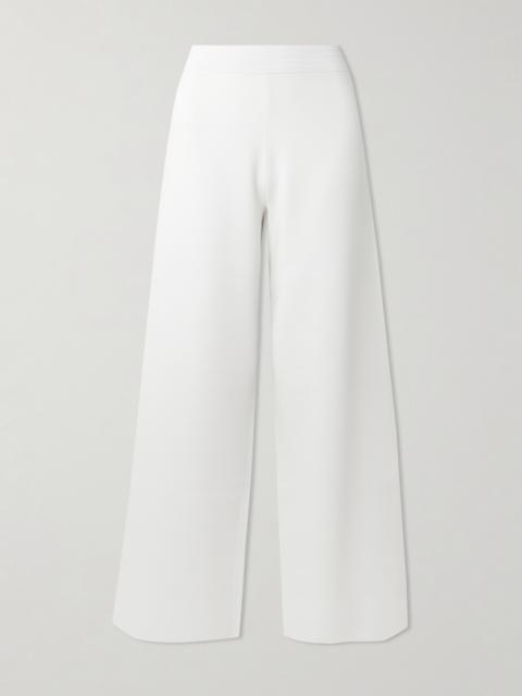 Max Mara Fingere Knitted Wide-leg Pants