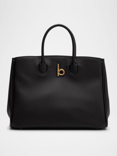 Burberry Rocking Horse Large Leather Tote Bag