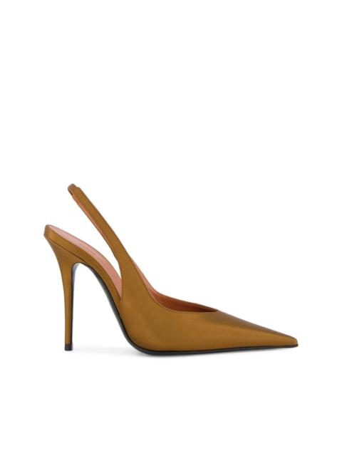 Amina Muaddi Anok slingback stiletto pumps