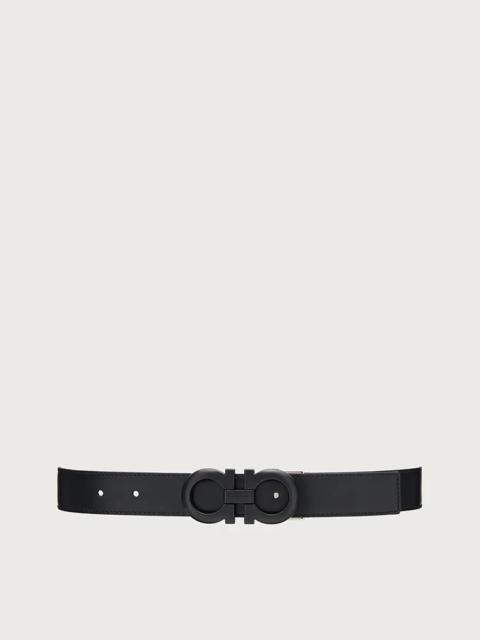 FERRAGAMO REVERSIBLE AND ADJUSTABLE GANCINI BELT