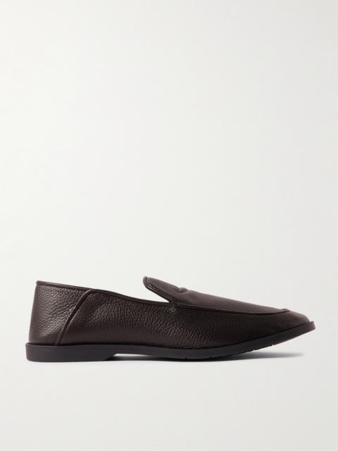 GEORGE CLEVERLEY Mayfair II Collapsible-Heel Deerskin Loafers