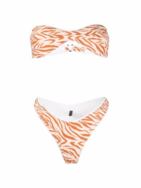 Reina Olga Katia animal-print bikini