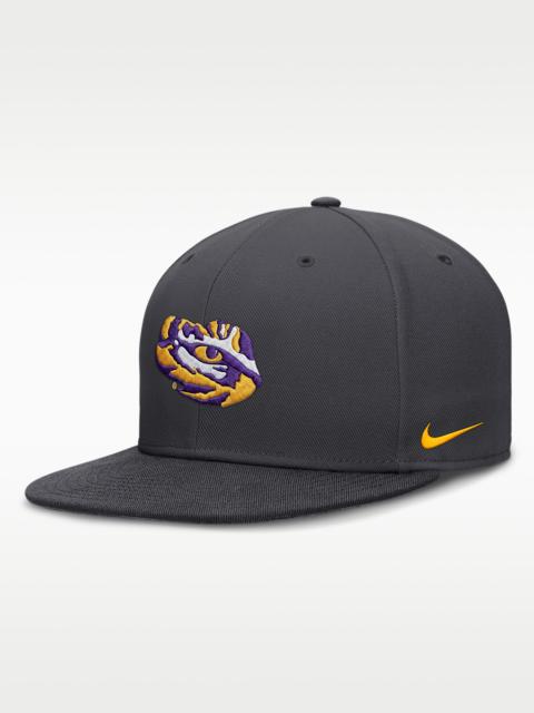 Nike LSU Pro Men's Nike Dri-FIT College Fitted Hat