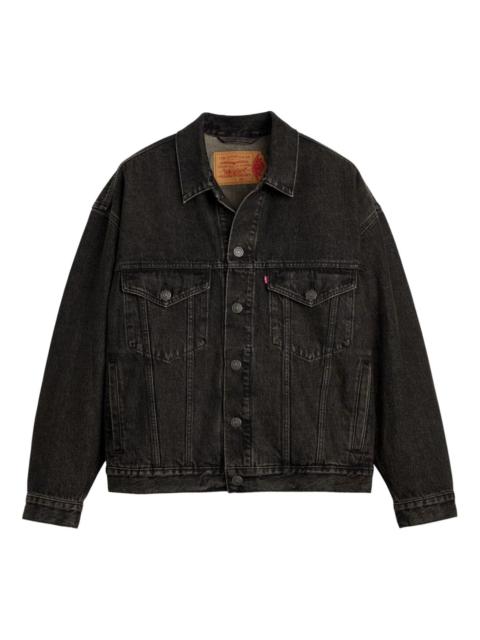Jordan Air Jordan x LEVI'S Type III Denim Trucker Jacket 'Black Wash' 005FC-0000