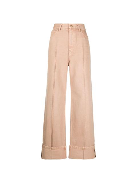 ULLA JOHNSON high-rise wide-leg trousers