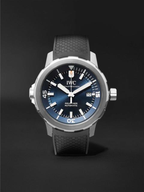 IWC Schaffhausen Aquatimer Expedition Jacques-Yves Cousteau Automatic 42mm Stainless Steel and Rubber Watch, Ref. No.