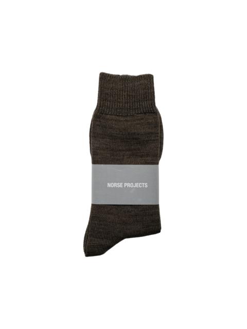 NORSE PROJECTS Bykle Heavy Cotton Twist Sock Beluga