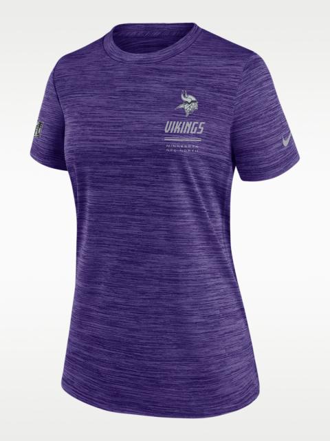 Nike Minnesota Vikings Sideline Velocity Women's Nike Dri-FIT NFL T-Shirt