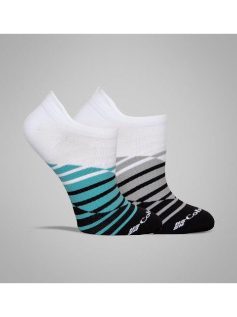 Columbia Victory brr No-Show Lightweight Socks - 2 Pack