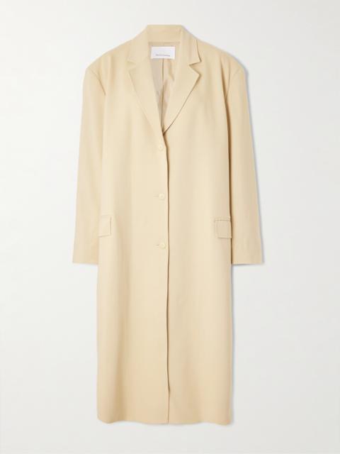 The Frankie Shop Tribeca Oversized Woven Coat