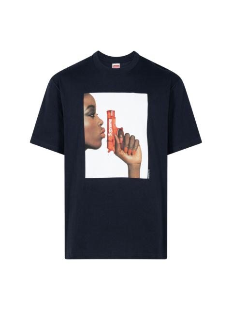 Supreme Water Pistol cotton T-shirt
