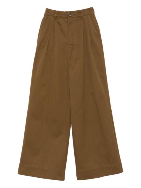soeur pleated trousers