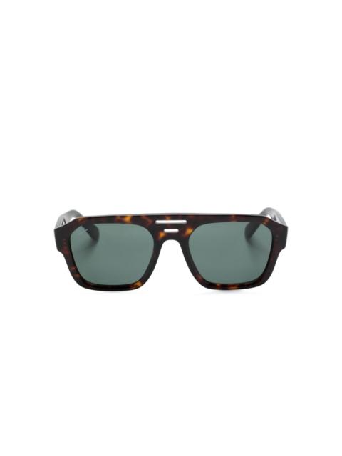 Ray-Ban Corrigan Bio-Based geometric-frame sunglasses
