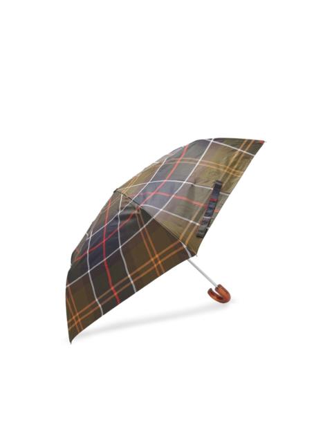 Barbour mini tartan umbrella