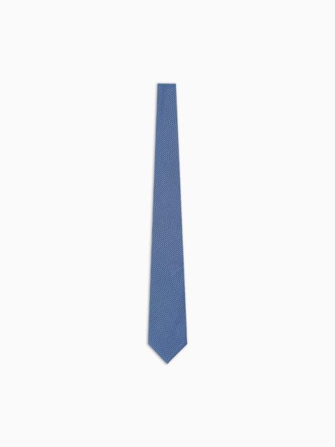 GIORGIO ARMANI JACQUARD SILK TIE