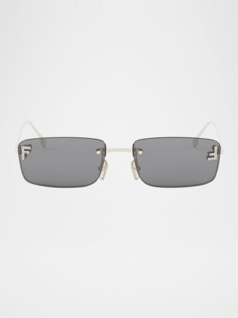 FENDI Fendi First Crystalized Logo Sunglasses