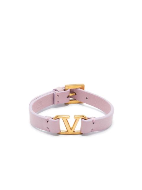 Valentino VLogo Signature leather bracelet