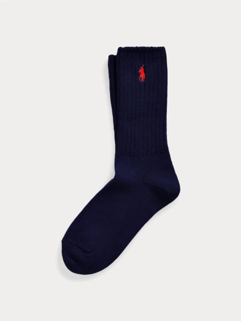 Polo Ralph Lauren Embroidered Pony Crew Socks