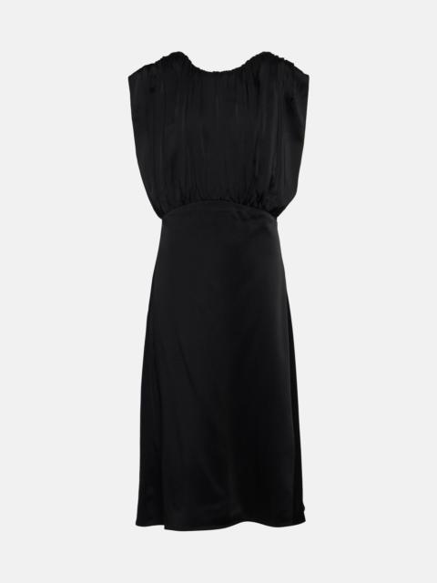 Jil Sander sleeveless 미디 드레스