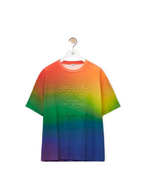 Loewe Rainbow Anagram T-shirt in cotton