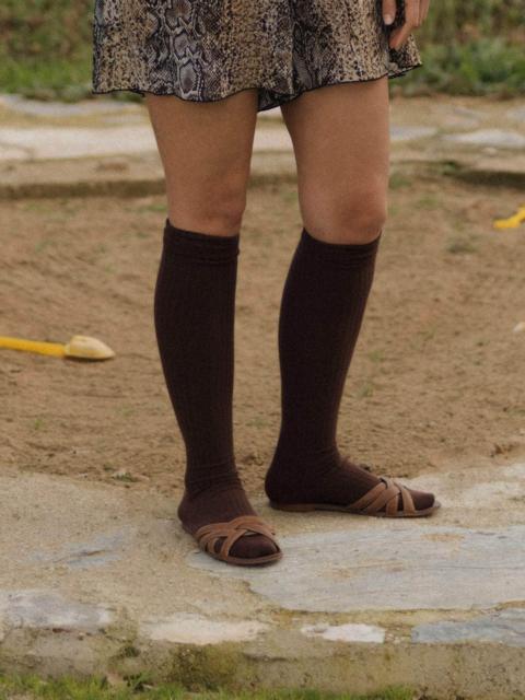 BASERANGE Overknee Socks - Organic Cotton Rib