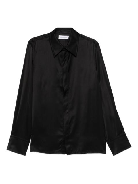 Marine Serre long-sleeved shirt
