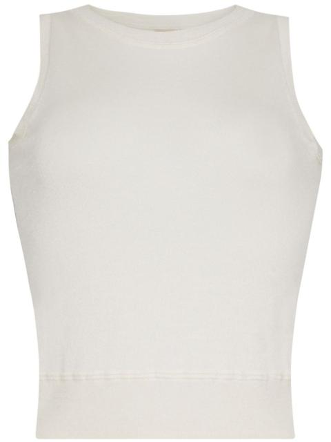 ADAM LIPPES Shell fine-knit top