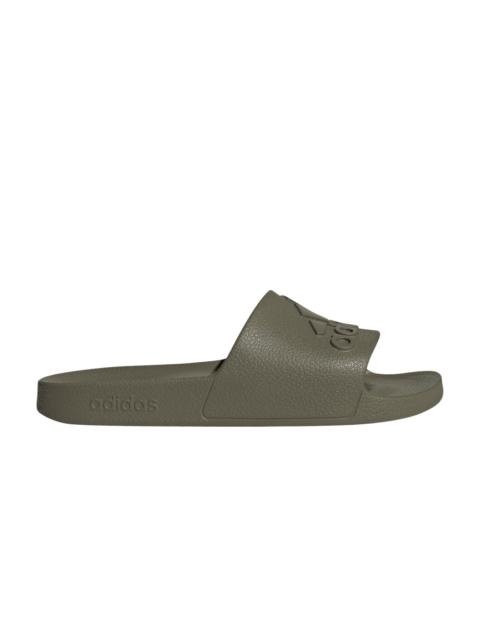 Adilette Aqua Slides 'Olive Strata'