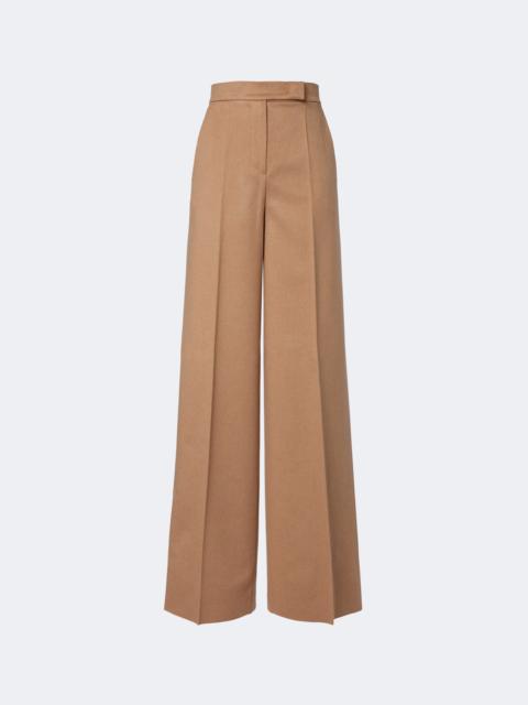 Max Mara Camel hair wide-leg pants