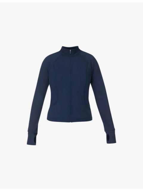 Sweaty Betty All Day Zip-Up Stretch-Woven Jacket