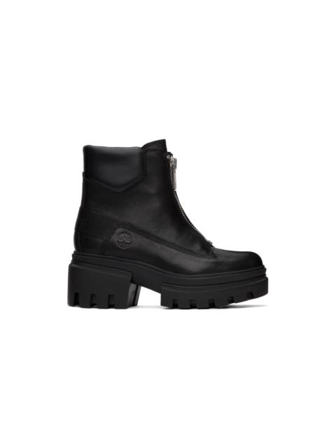 Timberland Black Everleigh Front-Zip Boot