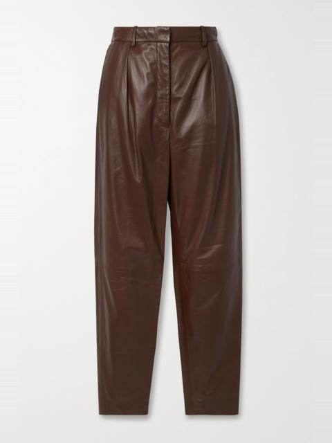 Altuzarra Sidney leather straight-leg pants