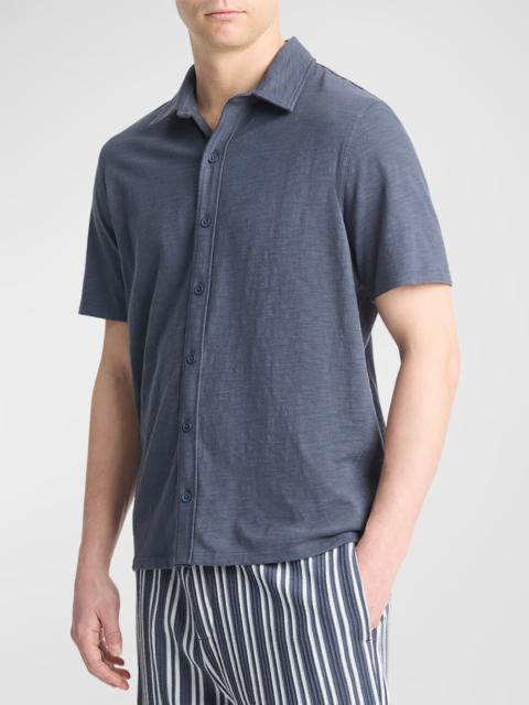Vince Men's Heavy Slub Sport Shirt