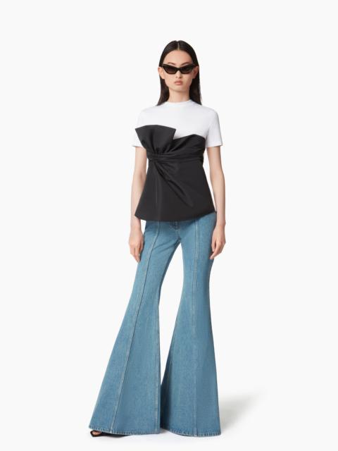 NINA RICCI Wrap-Around Bow Tee